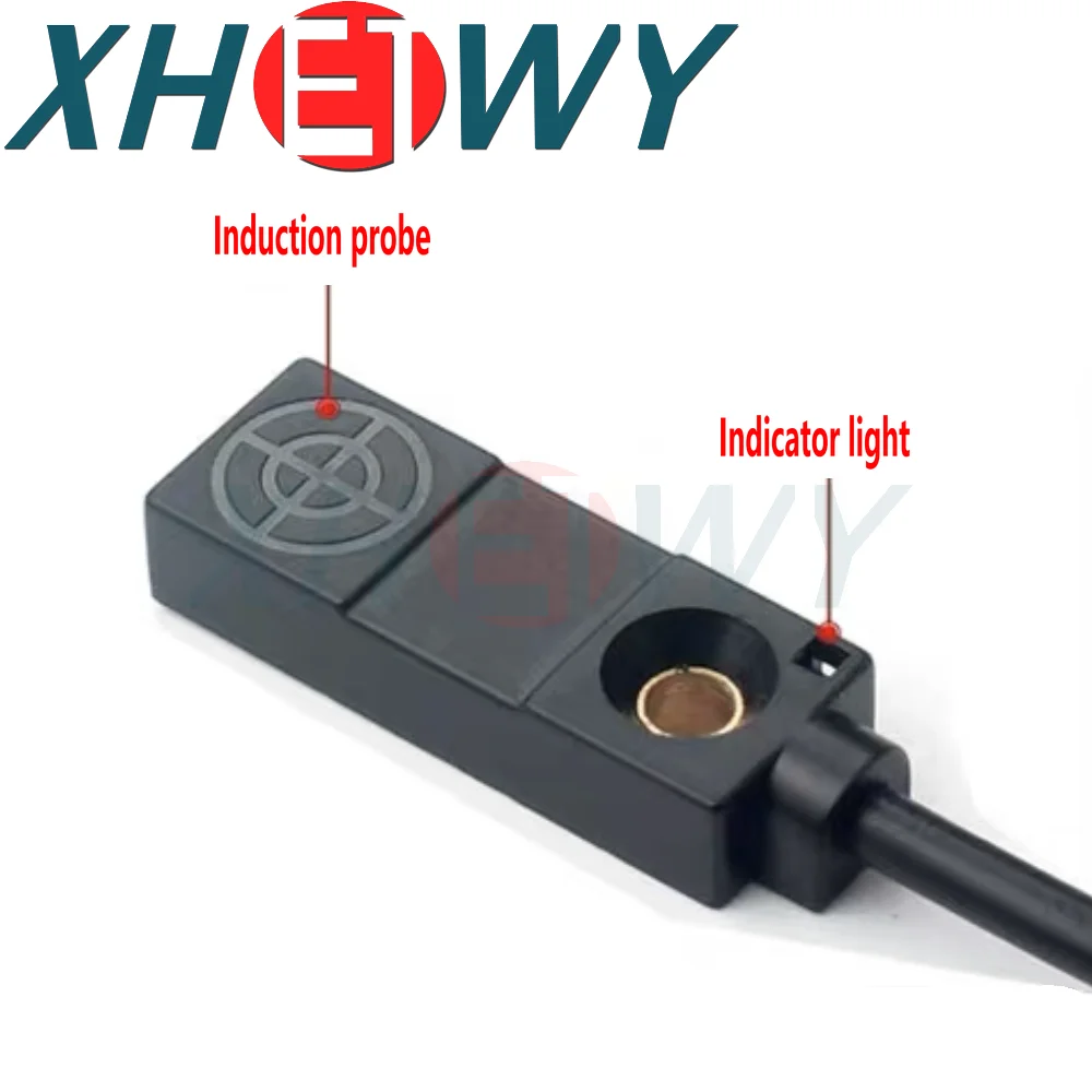 Hall Sensor Square Magnetic Proximity Switch Induction Magnet NPN Remote Nonpolar Micro Sensor Normally Open