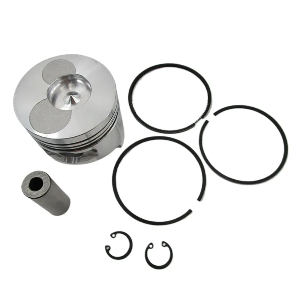 190F Piston Assembly With Piston Ring Circlip, Replacement Spare Parts For Micro Tiller And Generator Engine