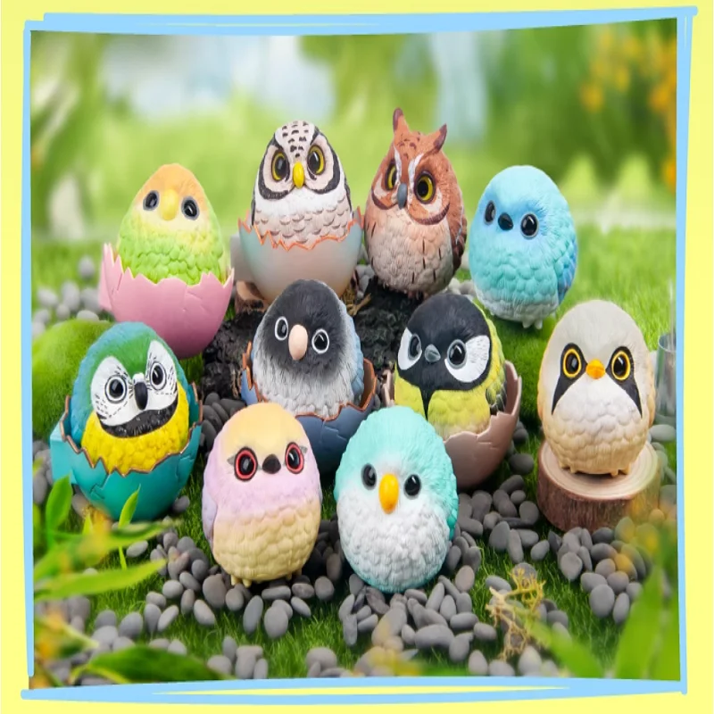 

Genuine Jojo Bird Dream Island 4st Series Blind Box Fat Jojo Figure Kawaii Bird Figurines Gift Mysterious Box Ornament Toys