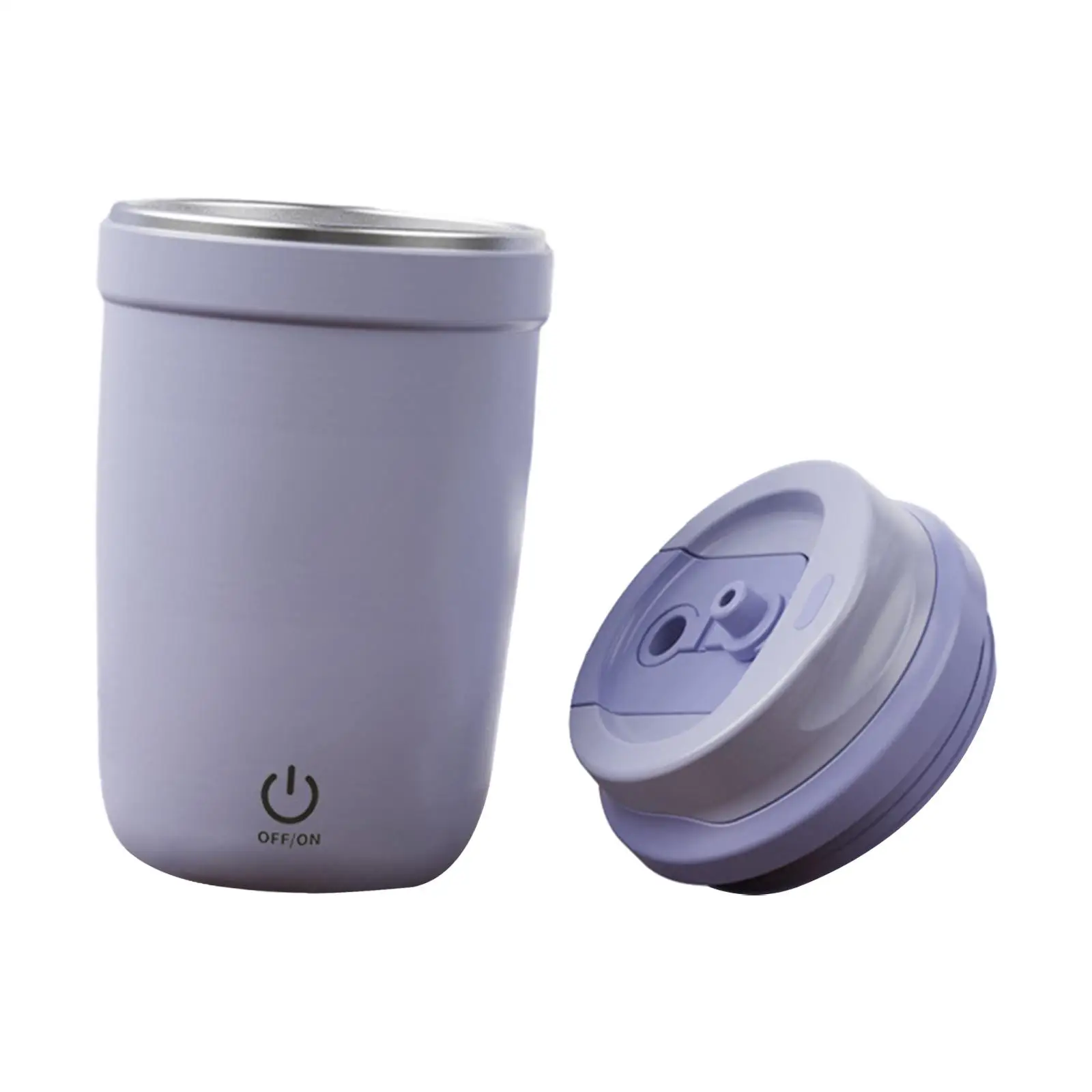 Self Mixing Coffee Tumbler Stainless Steel Chocolate Lemonade Milk Juice Coffee Cup for Car Gym Backpacking Bedroom Livingroom