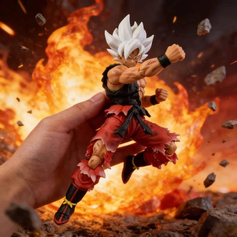 

В наличии: Фигурка Сон Гоку (Dragon Ball SHF SSJ) с эффектом боевых повреждений, коллекционная модель, игрушка, подарок