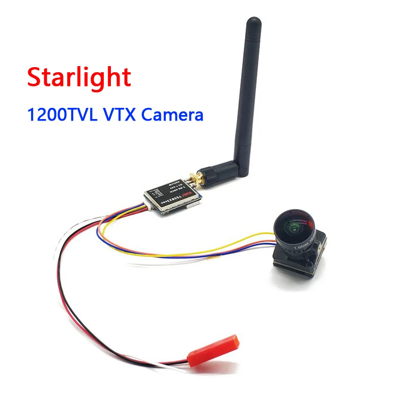 TS5823 Pro 5.8Ghz 40CH 600mW FPV AV Wireless Transmitter + 700TVL / 1200TVL / 1500TVL FPV Camera for FPV Mini Racing Quadcopter