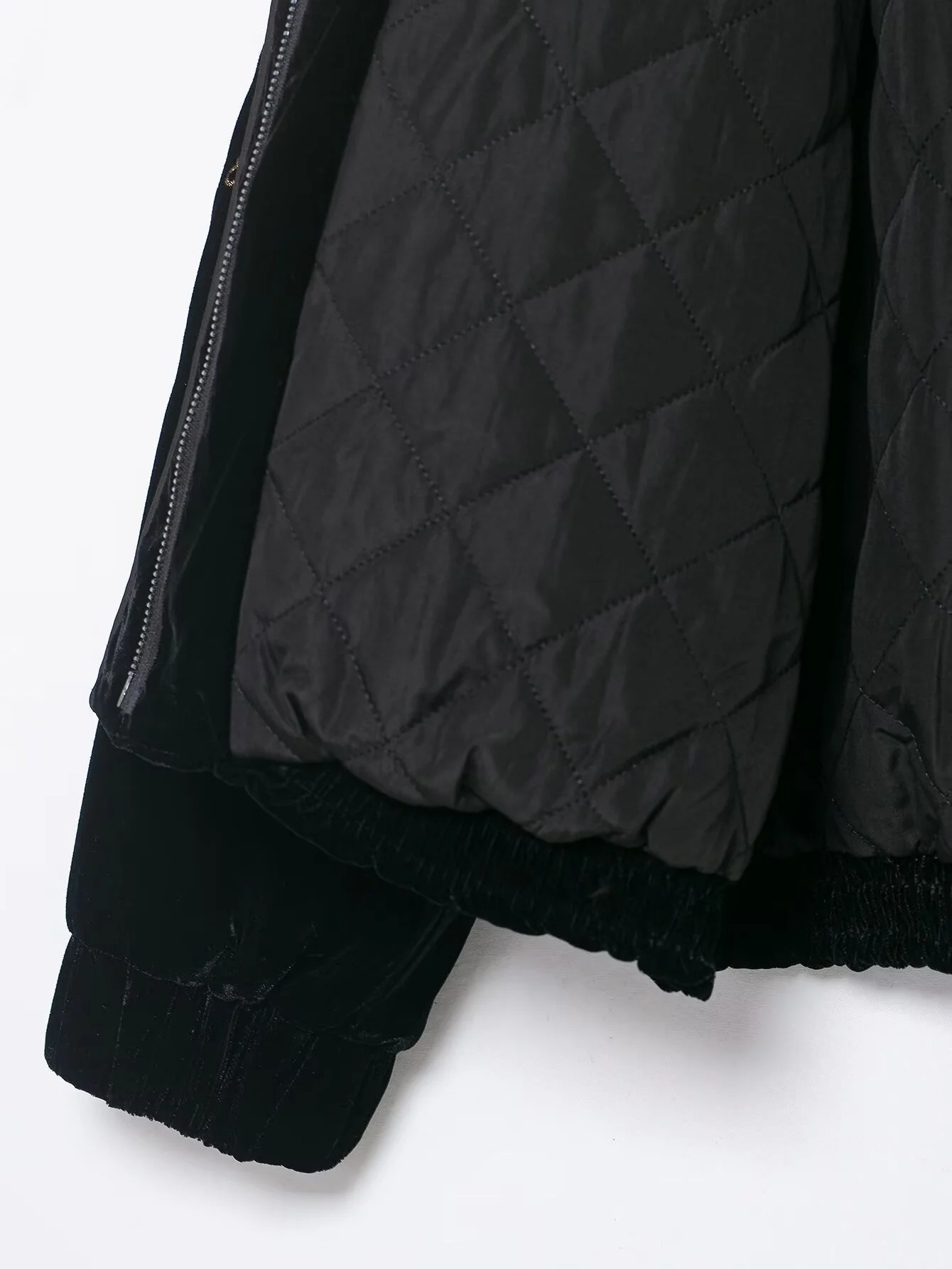 2025 Winter New Women's Fashion Casual Simple Loose Stand Collar Long Sleeve Embroidered Cotton Jacket