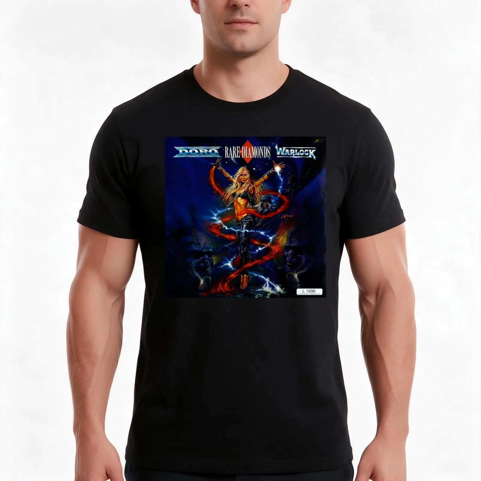 Warlock - Rare Diamonds album 1991 T-Shirt Summer Casual Cotton Tee Oversized Streetwear Tops Vintage Graphic Print