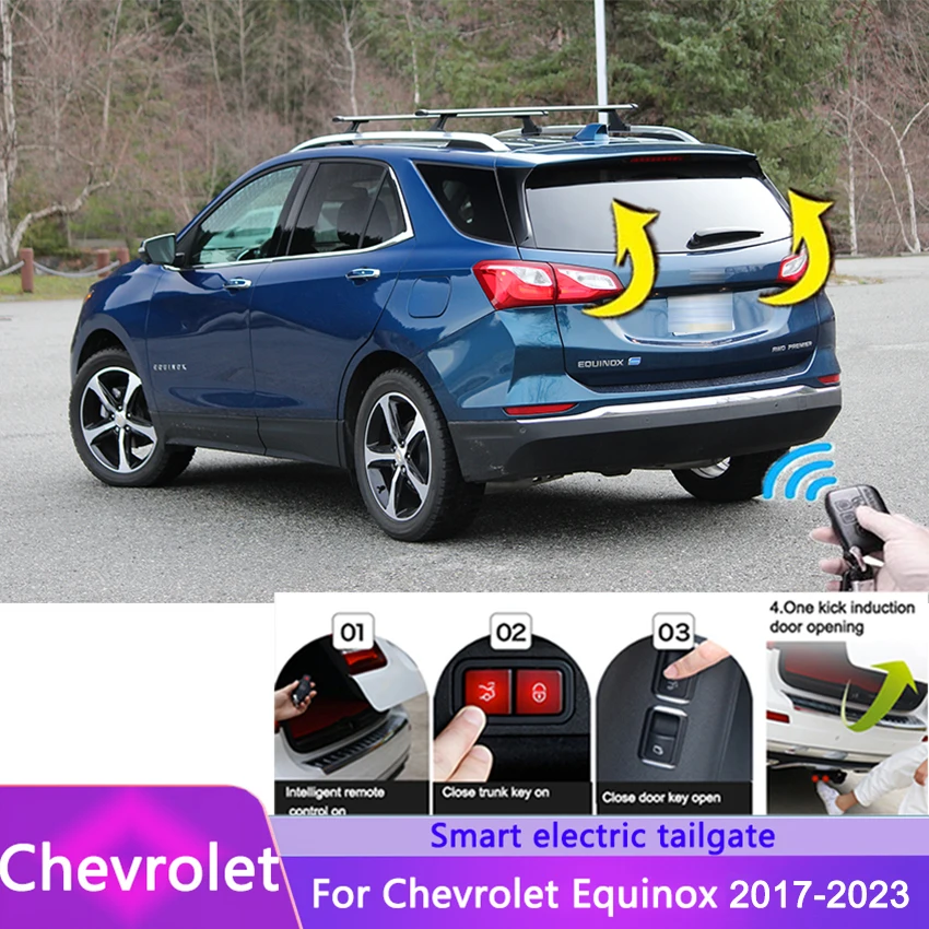 

Car Electric Tailgate For Chevrolet Equinox 2017-2023 Intelligent Tail Box Power Operated Trunk Decoration Open Refitted Upgrade