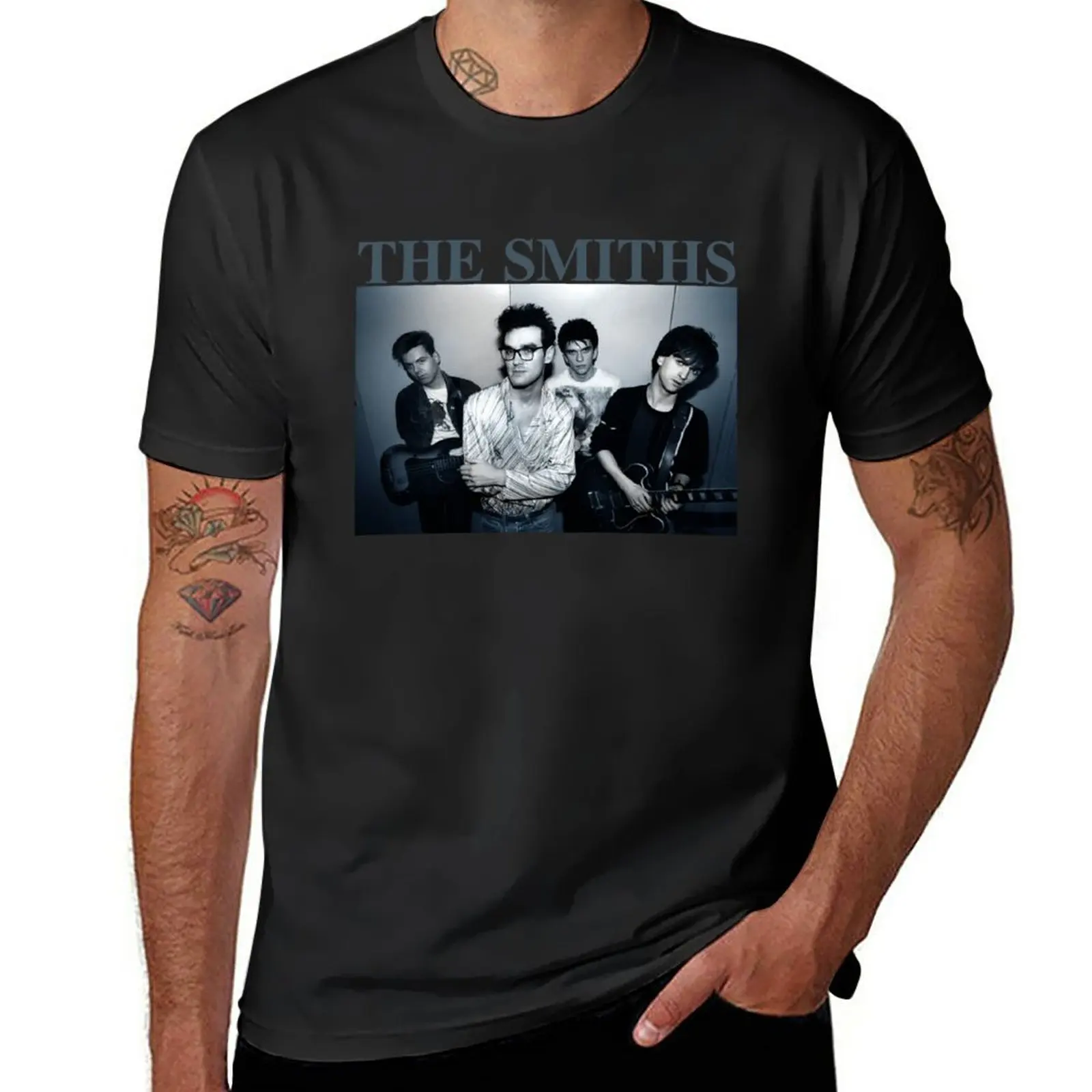 

New The smiths promo tee T-Shirt cute tops plain t-shirt animal print shirt for boys Men's long sleeve t shirts