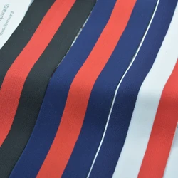 40/50/75mm Rainbow Color Striped Elastic Bands Nylon Colorful Elastics Rope Webbing Waistband Sewing Clothing Accessories 1M