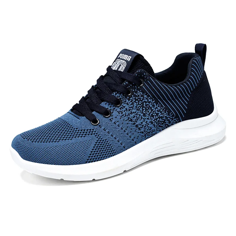 Comfortable Breathable Knit Slip on Sneakers Walking Shoes for Men Stylish Convenient and Orthopedic Shoes Everyday and Travel