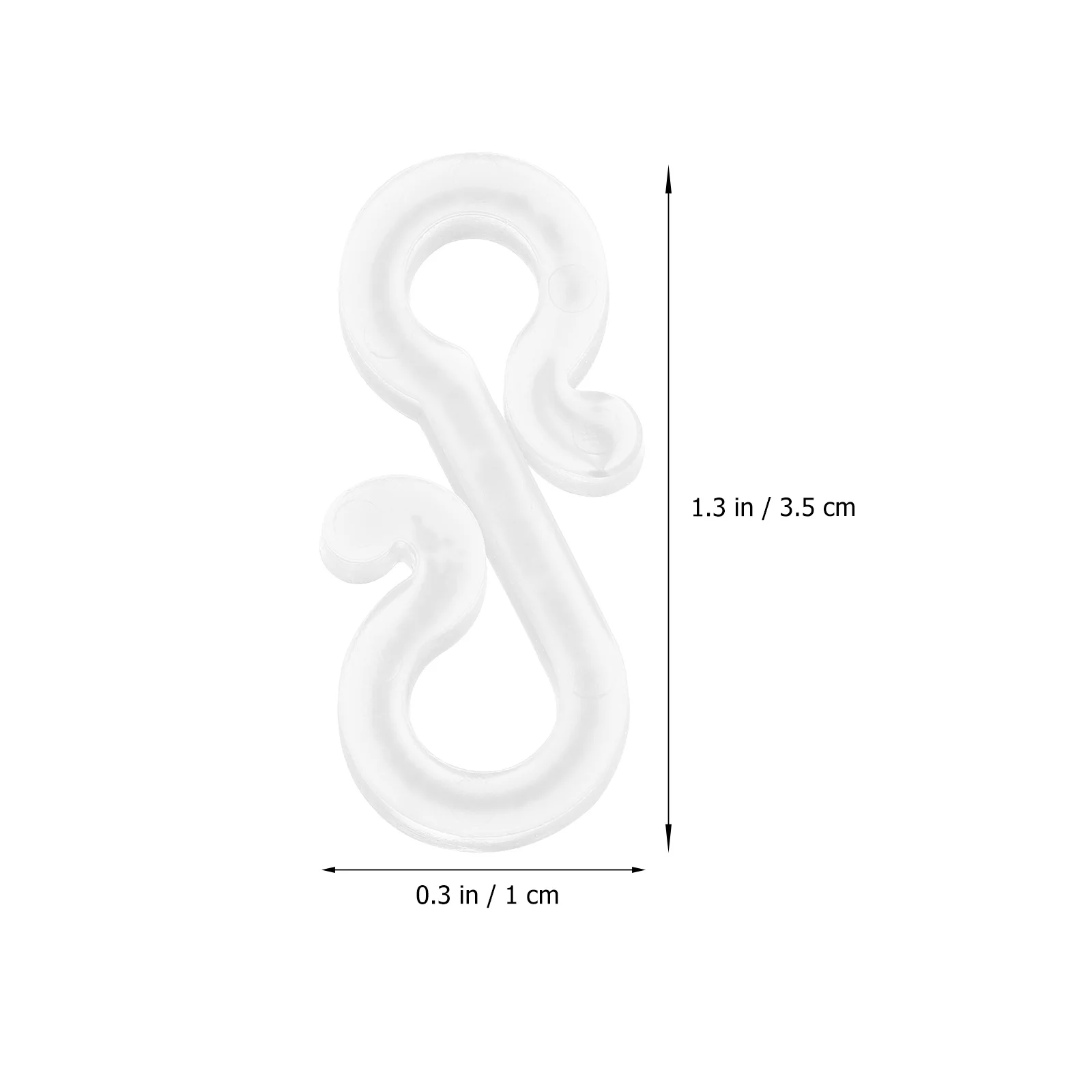 48 قطعة S خطاف مشبك مزراب السنانير لعيد الميلاد أضواء الزخرفية سهلة التركيب الموسمية في الهواء الطلق سلسلة أضواء الجنية ضوء هوك #6