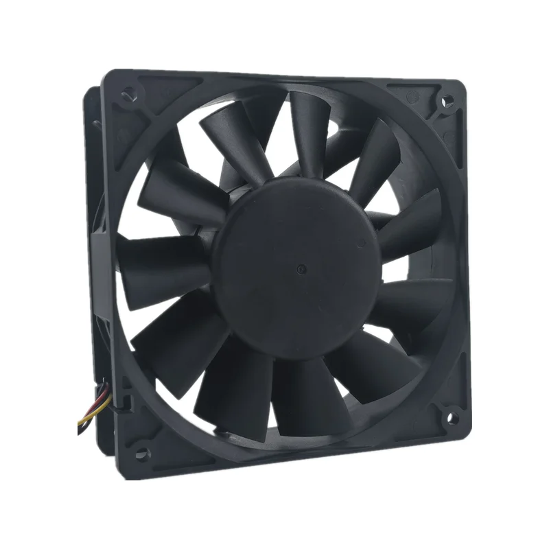 Grande ventilador de refrigeração do volume de ar, Delta novo FFB1224HHE R00, 24V, 0.45A, 12038, 12cm, 120x120x38mm