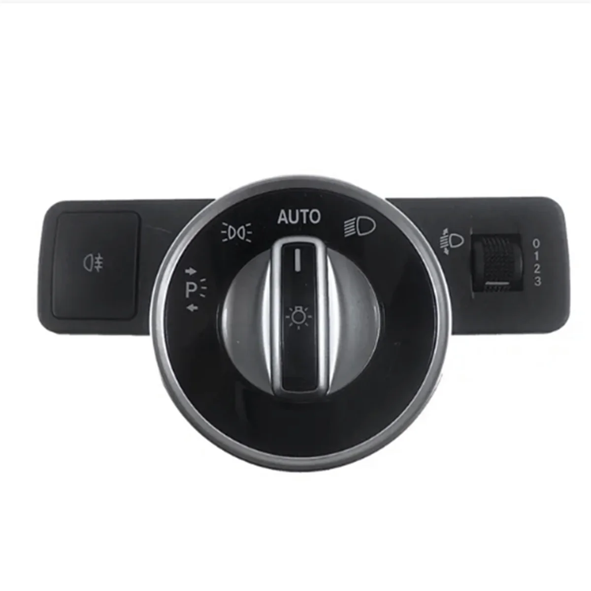 2049053103 Headlight Adjustment Switch for Mercedes Benz B C GLK Lights Switch Control Unit Knob Button Headlight Switch