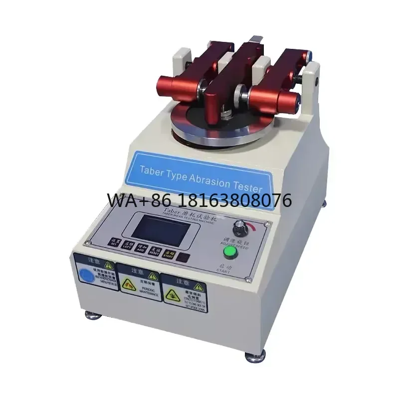 Tabor Leather Wear Testing Machine Floor Tile Wear Resistance Testing Equipment Natural Rubber Friction Testing Machine