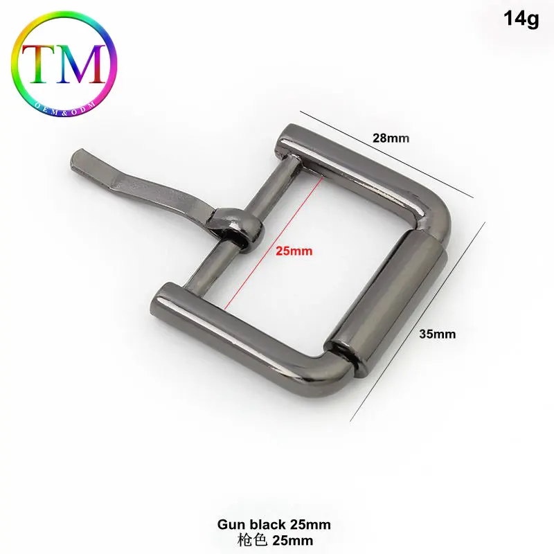 10-50Pcs 16/20/25/26Mm Women Belt Alloy Pin Buckle High Quality Square Adjustment Strap Clasp Webbing Buckle Diy Accessories