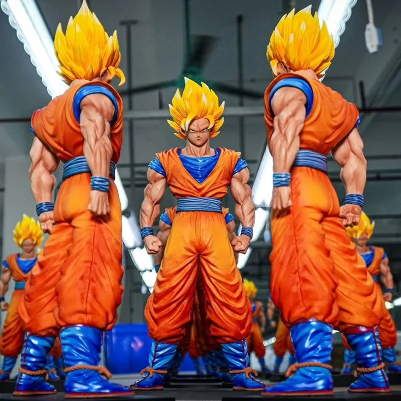 

32cm JT Toys Dragon Ball Anime Figures Son Goku PVC Figurine Super Saiyan Goku Action Figure Collection Model Statue Toys Gift