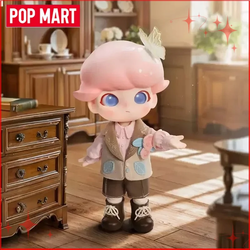 

POP MART DIMOO Серия «Джентльмен» 1/8: Загадочная коробка-сюрприз, Оригинальная коллекционная фигурка, Милая аниме-фигурка, Настольное украшение, Подарок