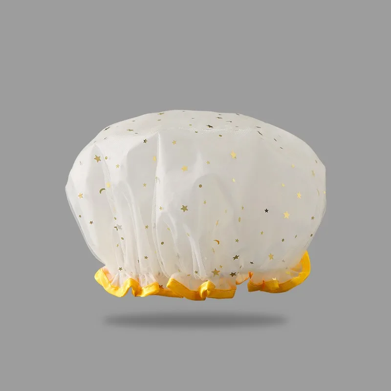 Luxury Women's Reusable Shower Cap Bonnet