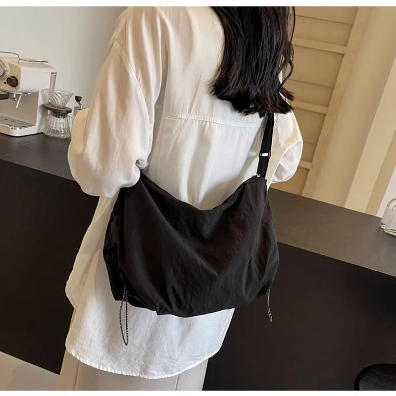 

Модная сумка-шоппер с верхней ручкой, нейлоновая сумка через плечо, большая женская сумка, дорожная женская повседневная сумка через плечо