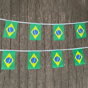 XVGDG 20 PCs/Set Brasil Bunting Flags Galhardete String Banner Buntings Festival Holiday Festival 6 Hauptverkaufslager in Brasilien - №4