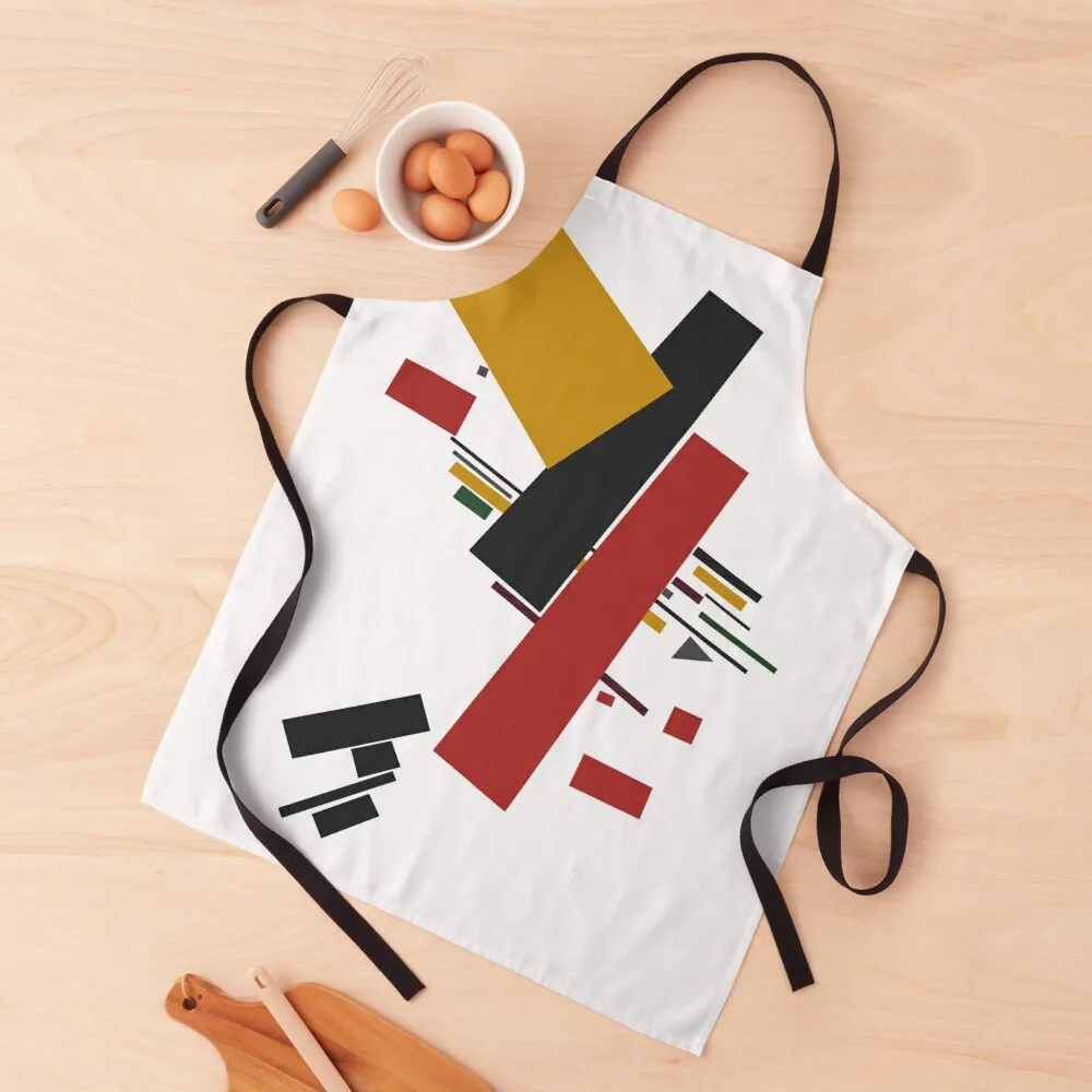 Malevich Art / Dynamic Suprematism Apron innovative kitchen and home items Kitchen Household Items kitchen woman Apron