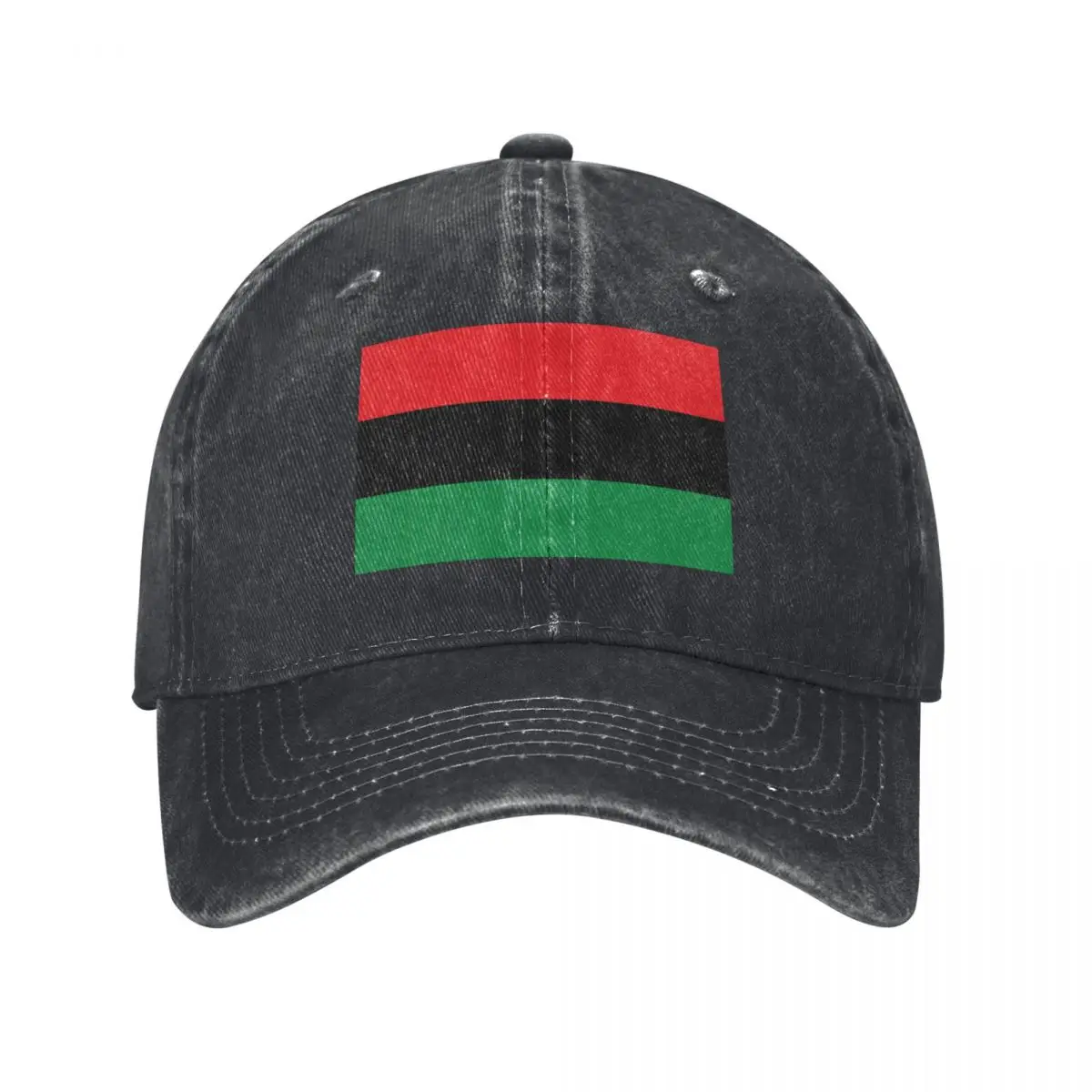 African American Flag Unisex Style Baseball Cap Distressed Washed Hats Cap Vintage Outdoor Summer Snapback Cap