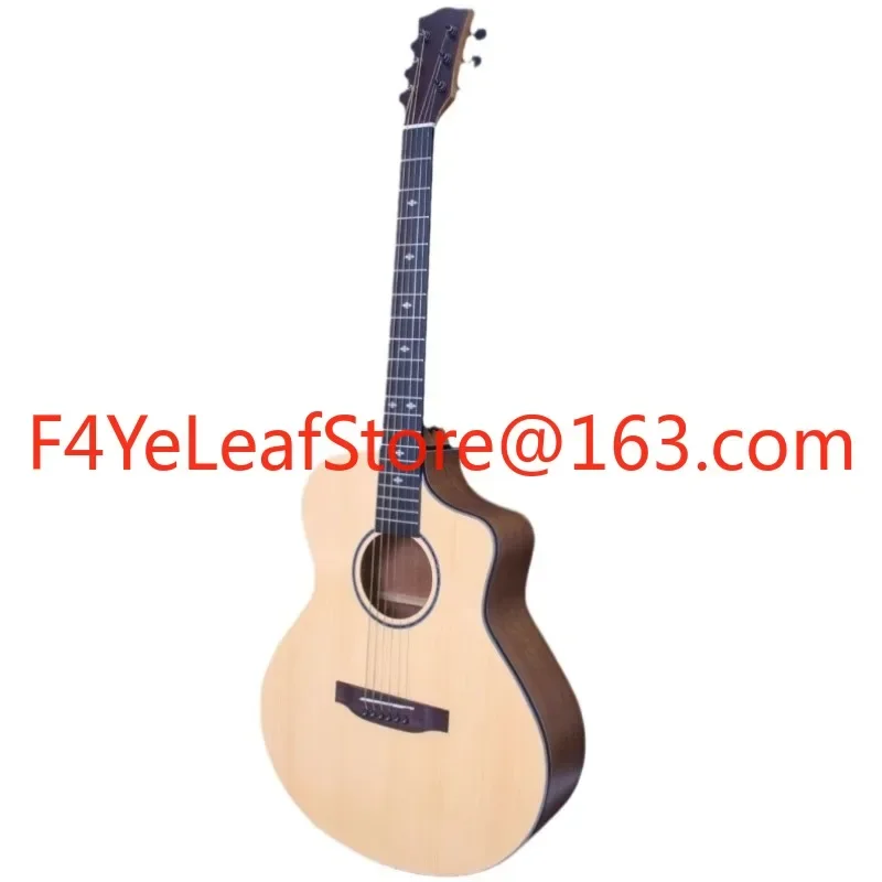 41-Inch acoustic guitar  children's guar beginner entry-level matte veneer solid wood guitar