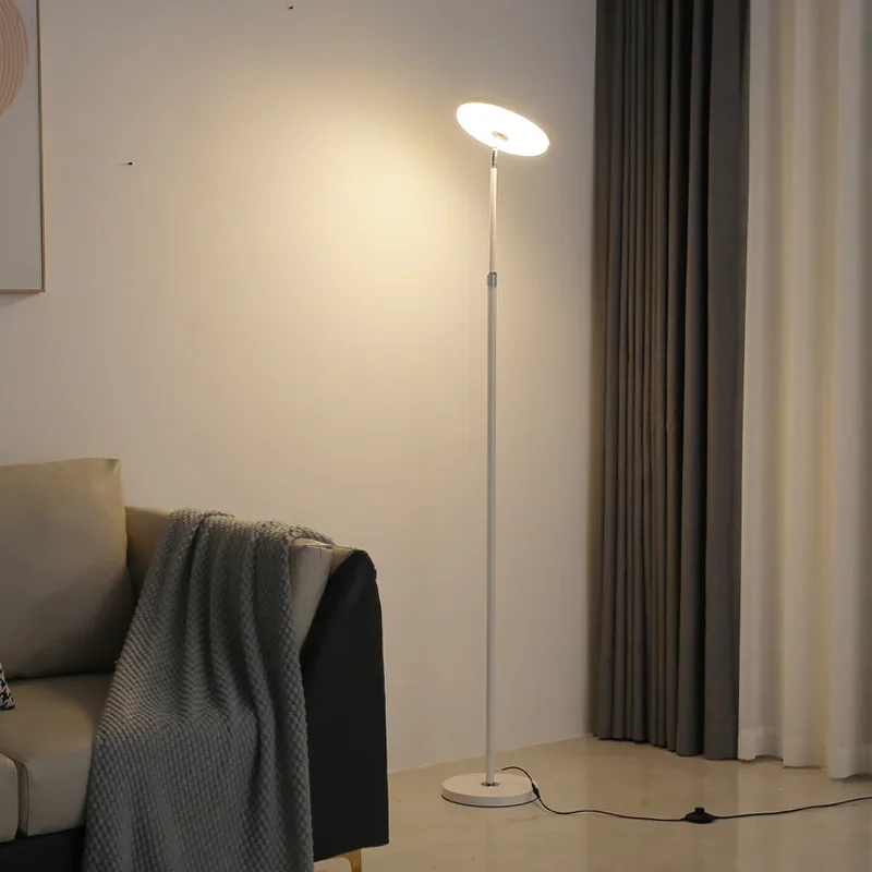 LED Floor Lamp Living Room Dining Study Reading Bedroom Bedside Super Bright Creative Atmosphere Fill Light Soft image 3