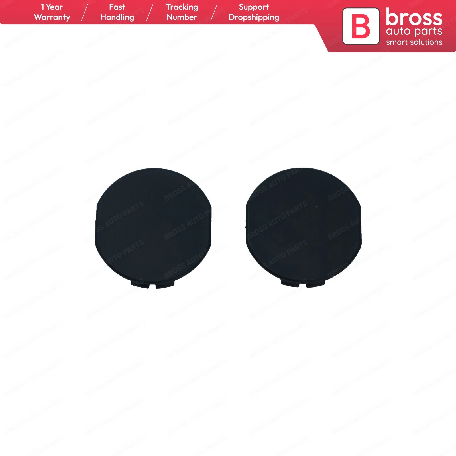 Bross Auto Parts BSP881FBA 2 Pcs Engine Cover Bolt Cap 06 A103937 for VW Seat Skoda Audi Fast Shipment Ship from France