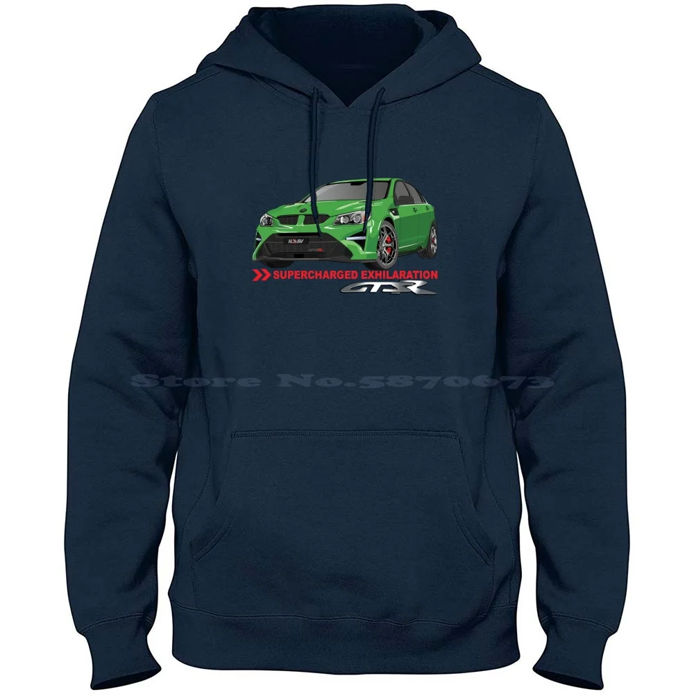 Hsv Gtsr-Supercharged Exhilaration 100% Cotton Hoodie Hsv Gtsr Supercharged Exhilaration Holden Fan Page