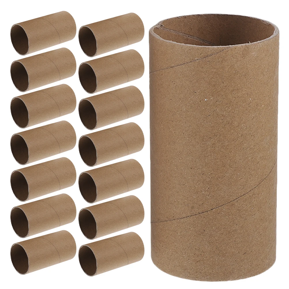 

40 Pcs Handmade Materials for Round Paper Tubes Documents Mini Cardboard Craft Manual Poster Graffiti Towel Child
