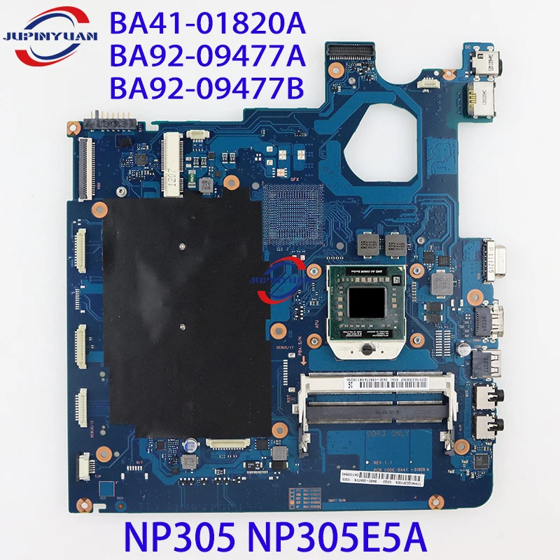 Sprzedaż hurtowa laptopa płyta główna dla Samsung NP305 NP305E5A BA92-09477A BA41-01820A zintegrowana BA92-09477B DDR3