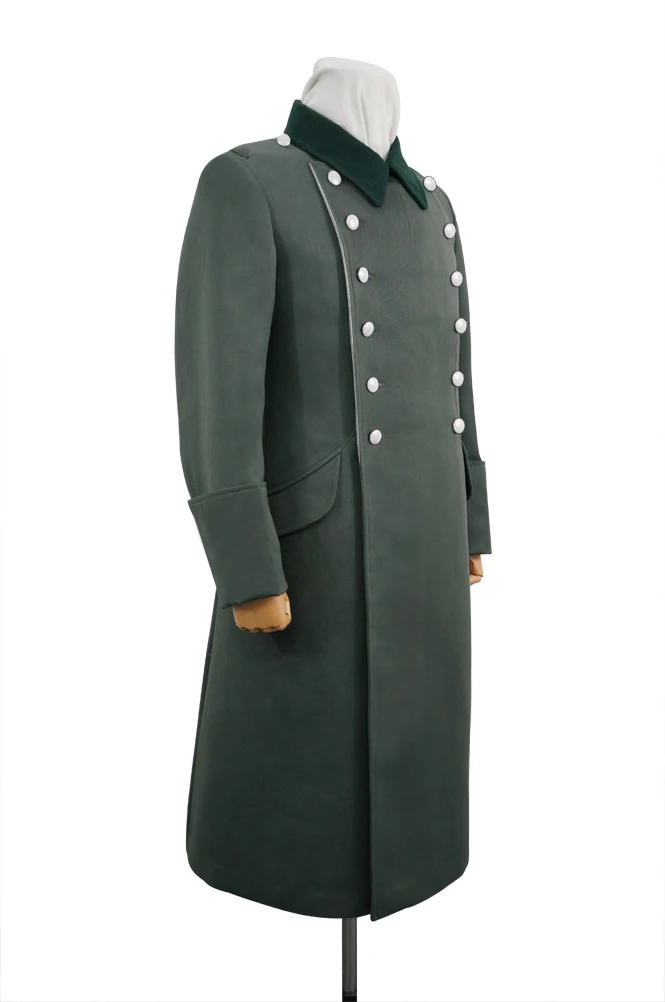 GUGE-006สงครามโลกครั้งที่สองเยอรมัน M40 Waffen Elite ทั่วไป Gabardine Greatcoat