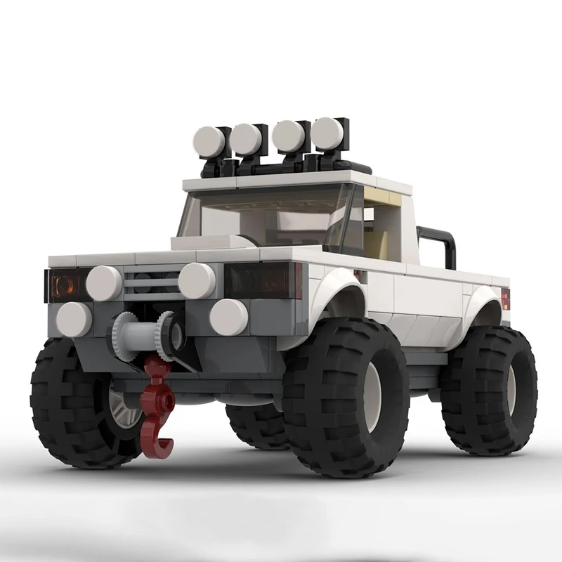 

New Expedition truck building block speed champion classic racing car children's toy Christmas gift technology building block