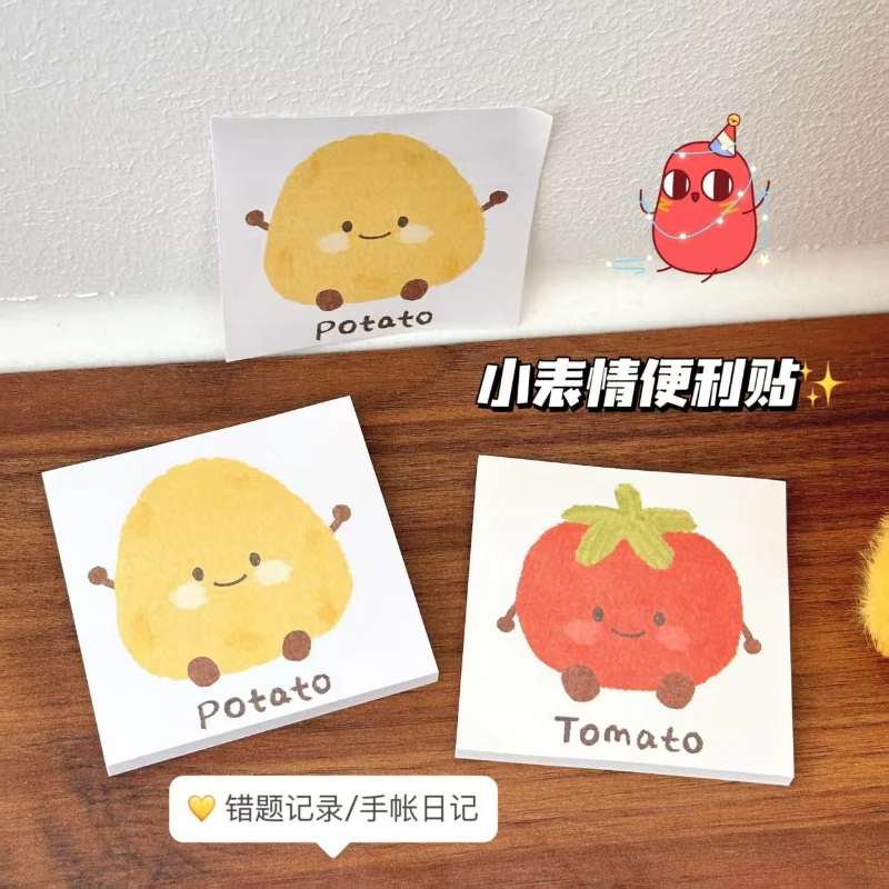 الكرتون التعبير الصغير ورقة سميكة تسرب لزجة من الحبر الطلاب قيمة عالية الإمدادات الإبداعية المفكرة القرطاسية لطيف