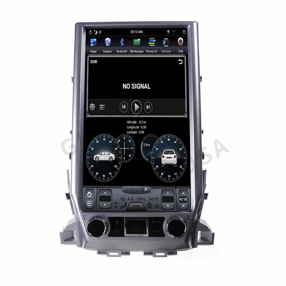 

13.6 Android 12Tesla Car Stereo radio multimedia playe For Toyota Land Cruiser LC200 2016-2018 GPS Navi Radio Carplay Headunit