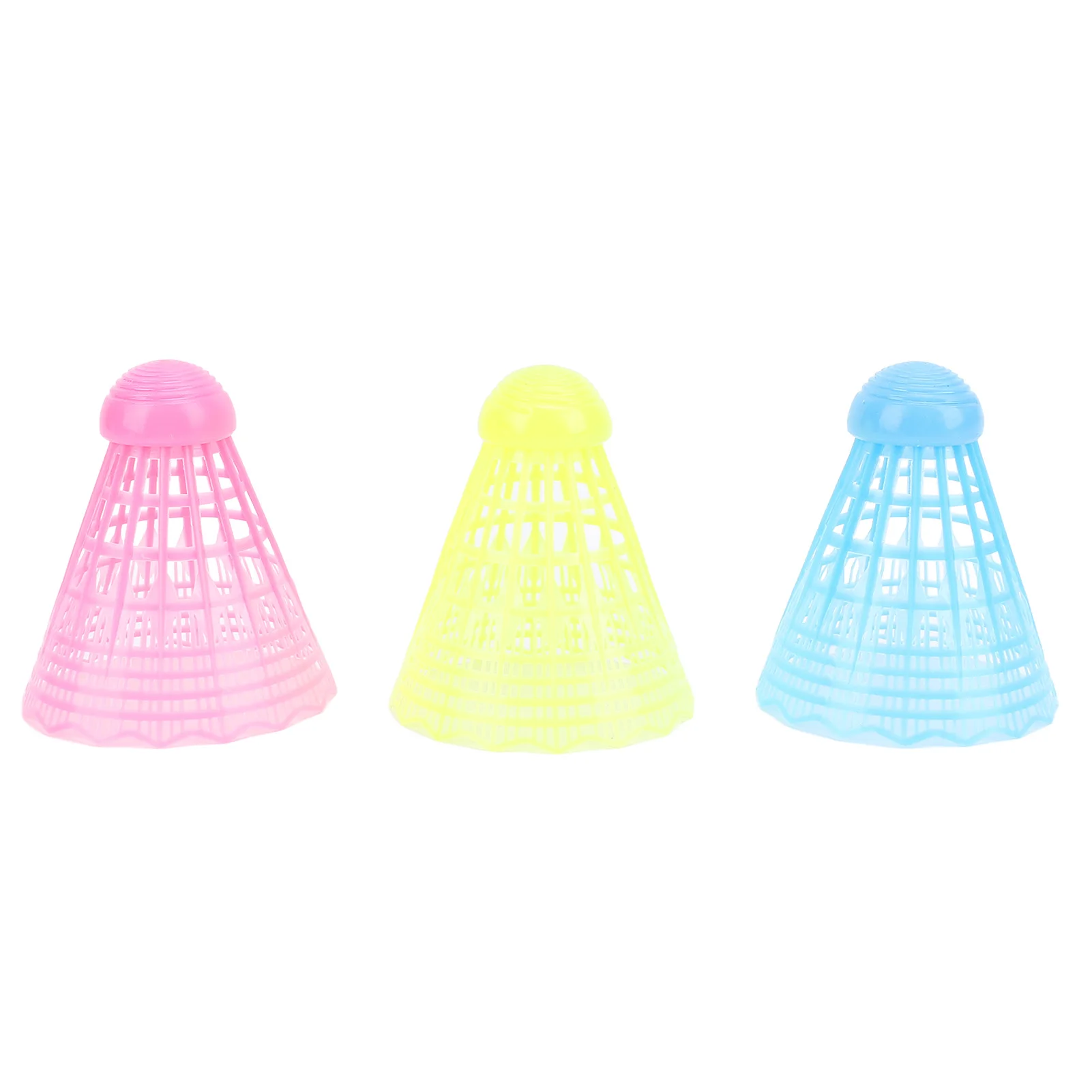 

Светящиеся в темноте LED-воланы для бадминтона (синие, желтые, розовые), ударопрочные, универсальные для тренировок и игр