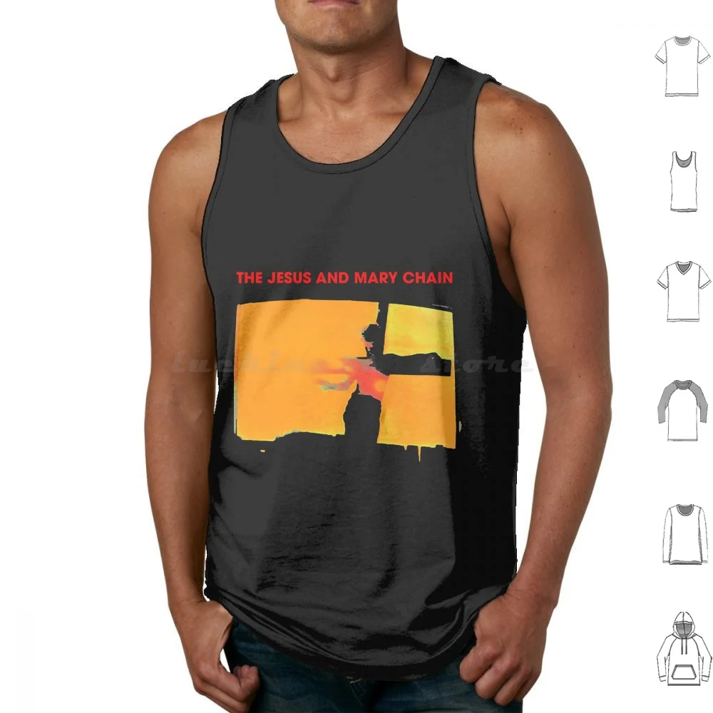 The Jesus And Mary Chain-April Skies Tank Tops Vest Sleeveless Jesus And Mary Chain Music Band Alternative The Jesus And