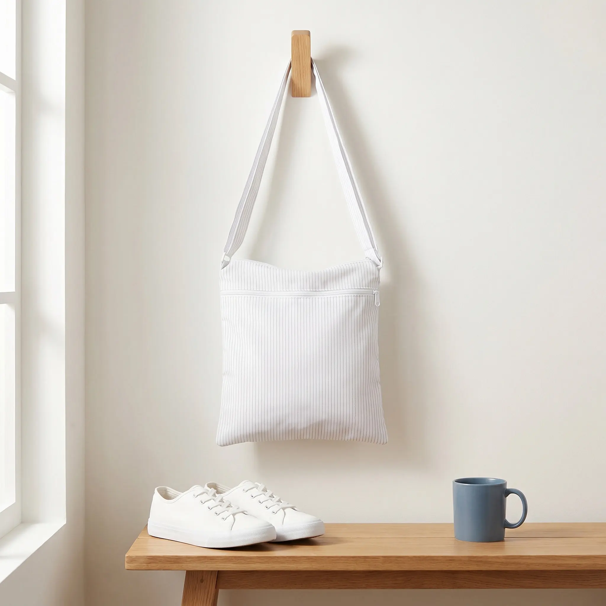 Single Layer Anti-Static Handheld Storage Bag Washable Polyester Fiber Cleanroom Tote for Electronics Garments Lightweight