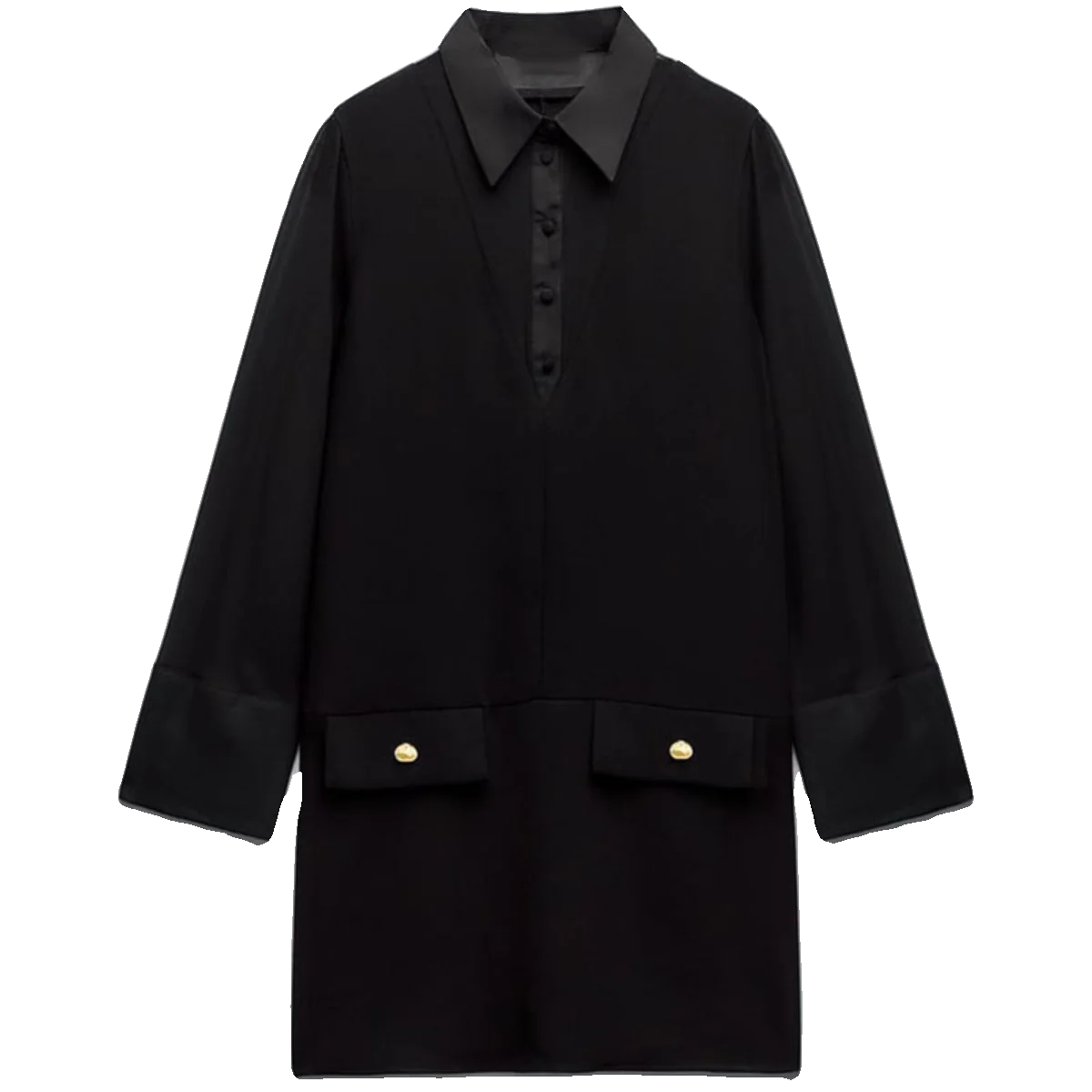 Nowa sukienka Hepburn Sle Bla z 2024 roku, półprzezroczysta, łączona, midi, damska, modna, długa, z okrągłym dekoltem.