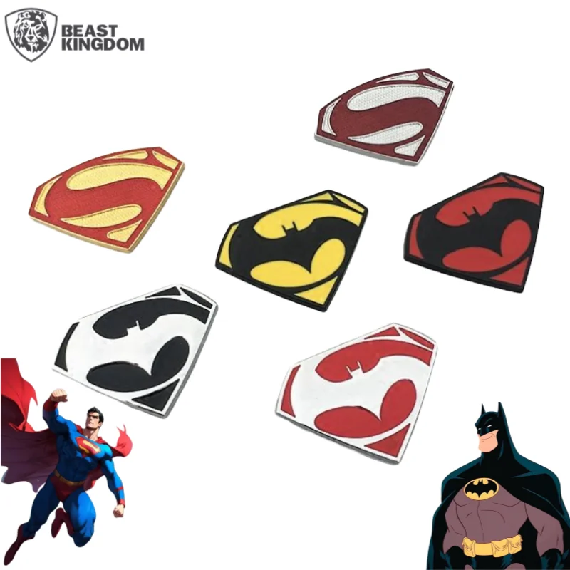 

New Beast Kingdom Batman Superman Peripheral Movies Creative Unique Metal Niche Design Decorative Car Stickers Gifts Wholesale