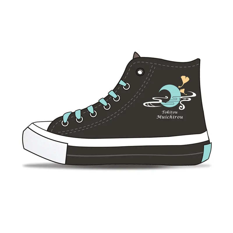 The Japanese anime Ghost Annihilator is no longer visible around Langkau canvas shoes for male and female students