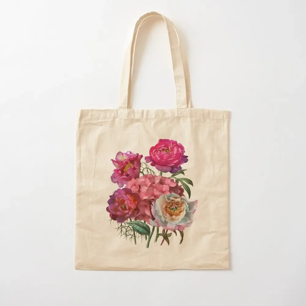 

Flower Garden Tote Bag custom tote bag foldable reusable bag