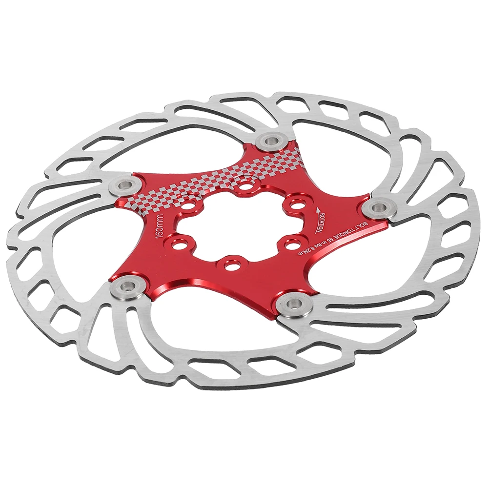 1Set Stainless Steel Aluminum Alloy Bike Disc Brake Set Durable Electric Scooter Bicycle Mountain Bikes Accessories Six Hole