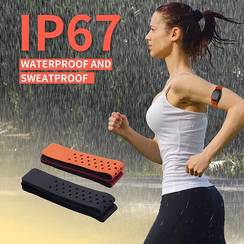 Heart Rate Monitor Armband Replacement Straps Compatible with OTF Coospo OT Burn OXSS LIVLOV Wahoo CYCPLUS NEWBOLER Magene