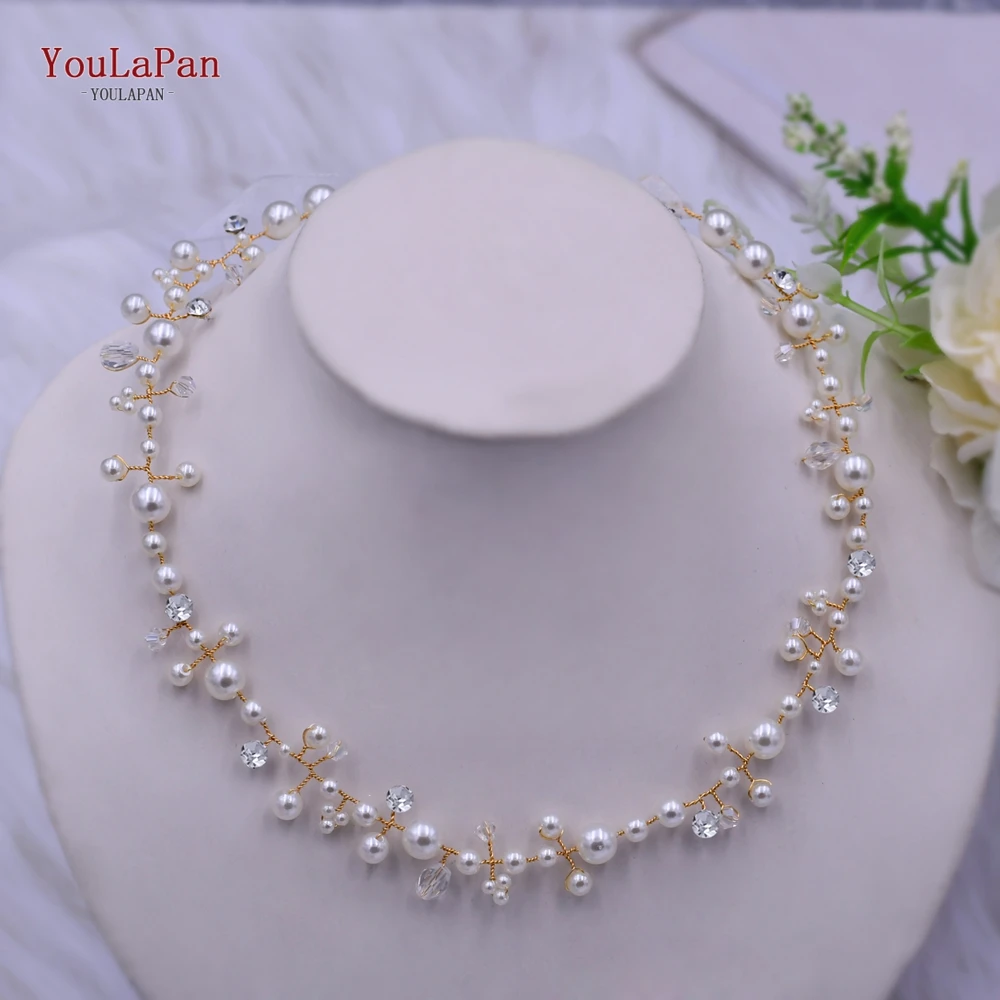 YouLasaupoudrer-Ceinture de Mariage en Clip Perlé pour Femme, Accessoire de Bijoux en Strass, Fait à la Main, SH03