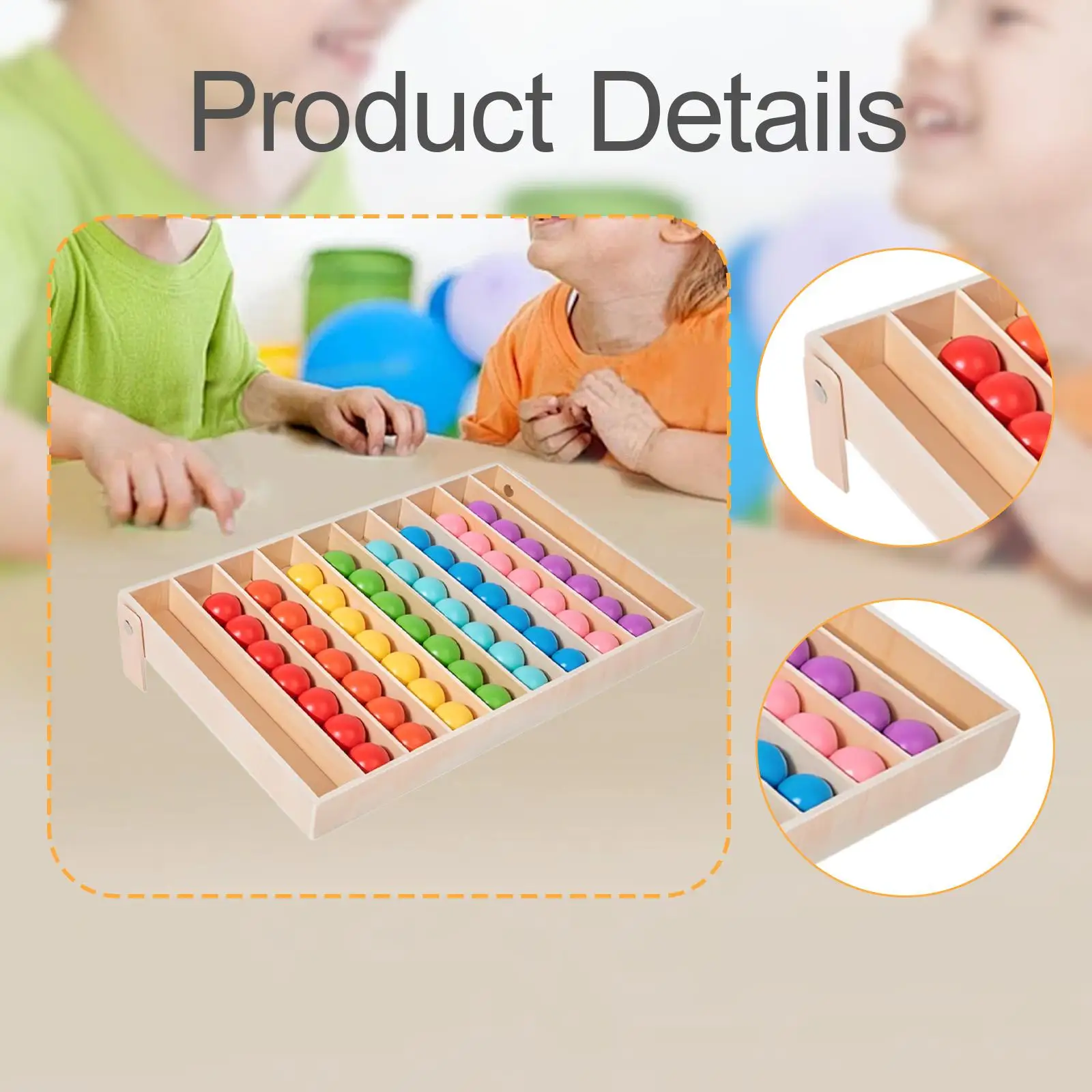 色分けおもちゃ 教育用 ポータブル カラーマッチング 手と目の協調