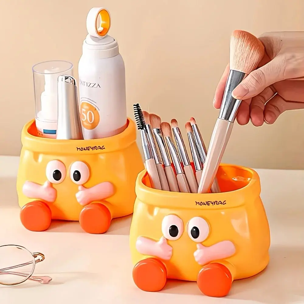 Large-Capacity Cartoon Pen Holder Entrance Key Stationery Storage Box for TV Cabinet Desktop Home Decoration