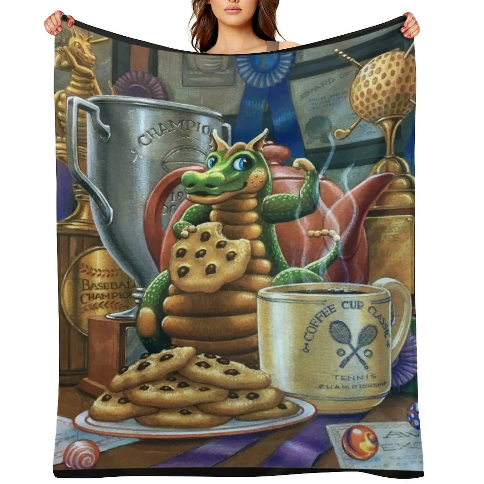 

Breakfast of Champions Throw Blanket christmas gifts Blankets For Baby Thermal Quilt Blankets
