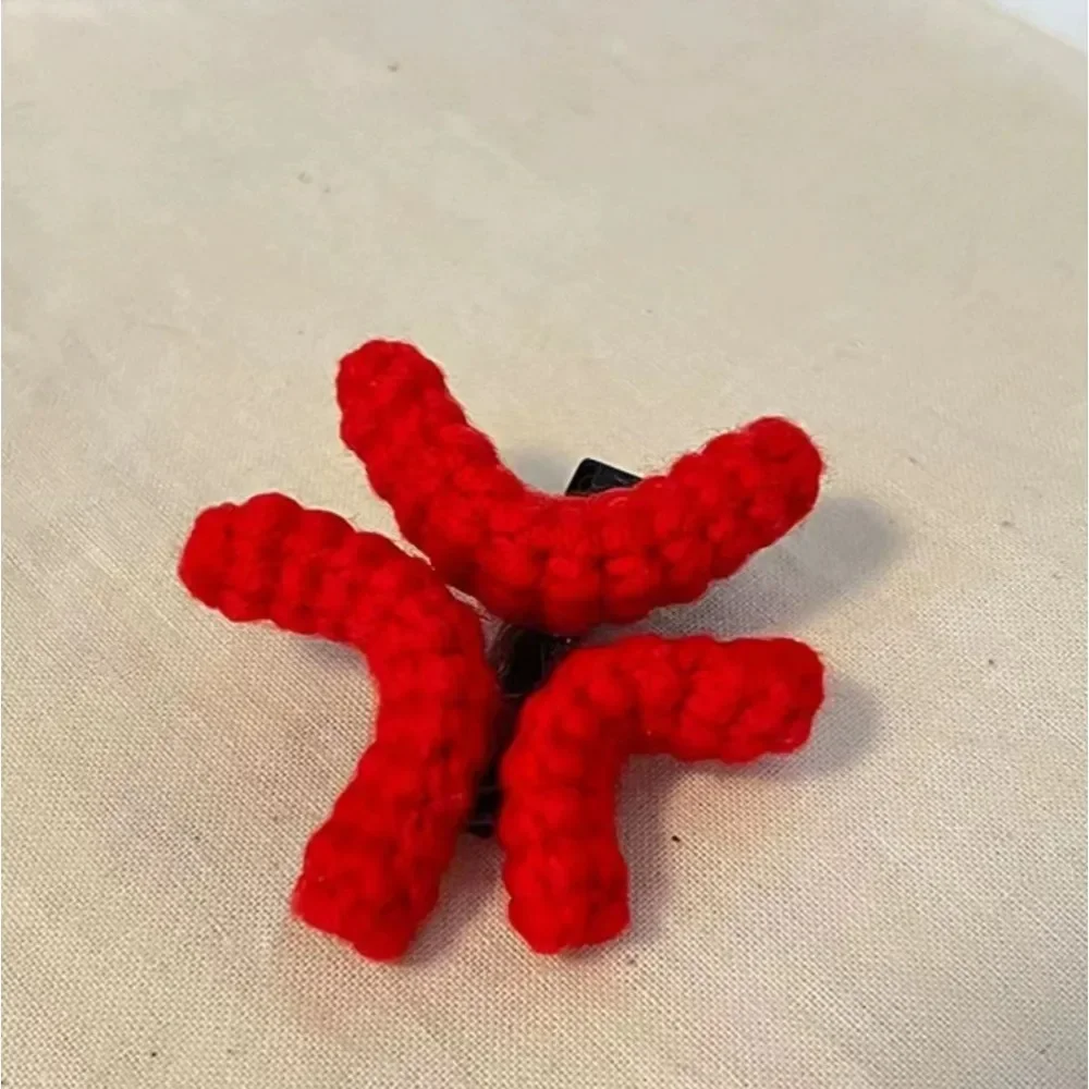 2025 Espressione Fermagli per capelli fatti a mano per donne Ragazze Copricapo arrabbiato creativo Divertente clip laterale Accessori per capelli versatili Regali