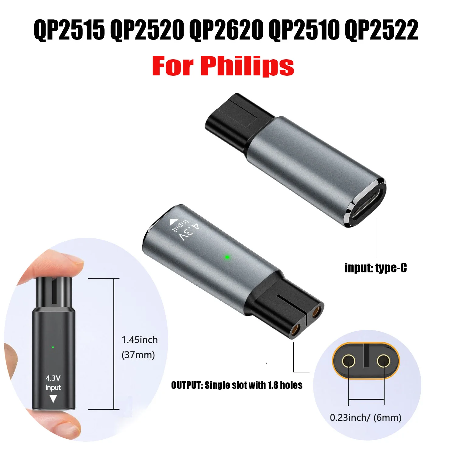 KVIFO 360 degrees Replacement blade For OneBlade &One blade QP6651/30 QP2834/20 QP6551/15 QP6541/15 QP2734/20 Shaver - view 6