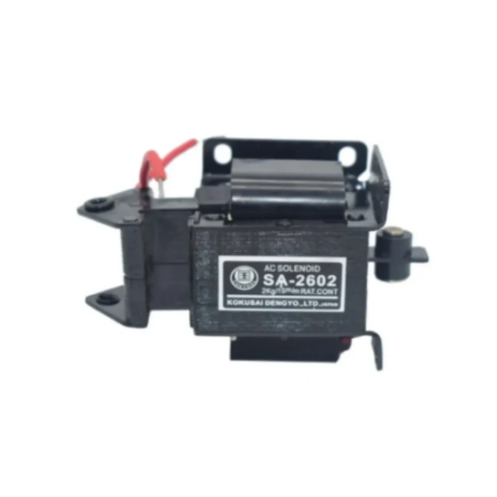 

1PC SA-2602 AC220V/110V Stroke 15mm Tractive Solenoid Electromagnet 2KG 20N Force
